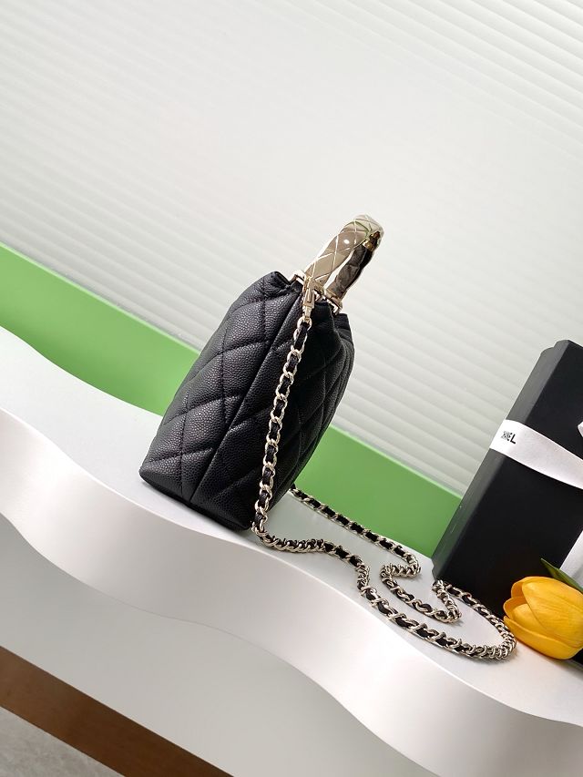 CC original grained calfskin pouch AP4591 black