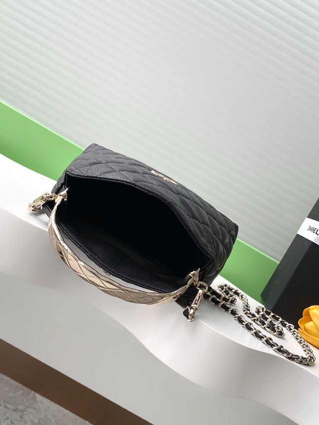 CC original grained calfskin pouch AP4591 black