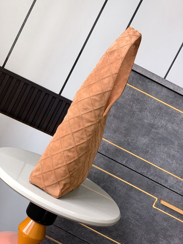 CC original suede small hobo handbag AS5302 brown