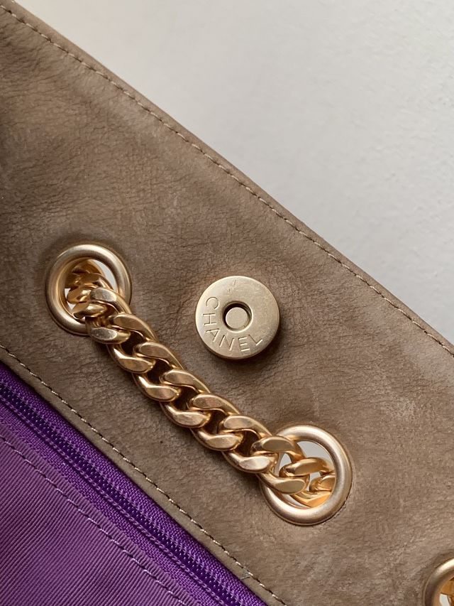 CC original suede small hobo handbag  AS5300 brown