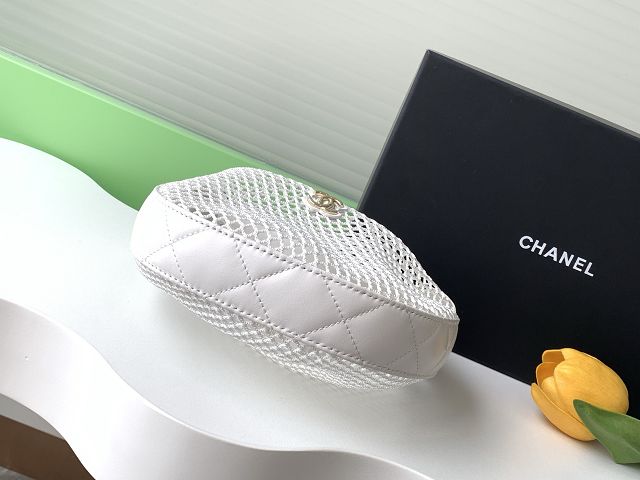 CC original mesh small pouch AP4575 white