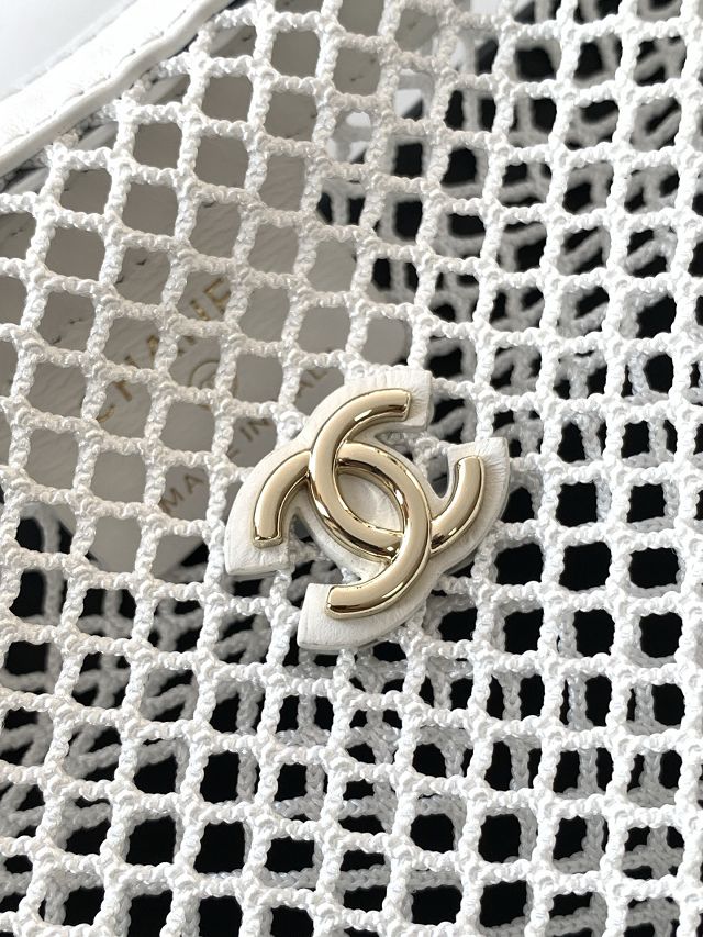 CC original mesh small pouch AP4575 white