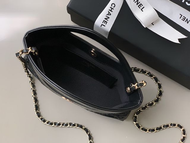 CC original suede nano 31 bag AS3656 black