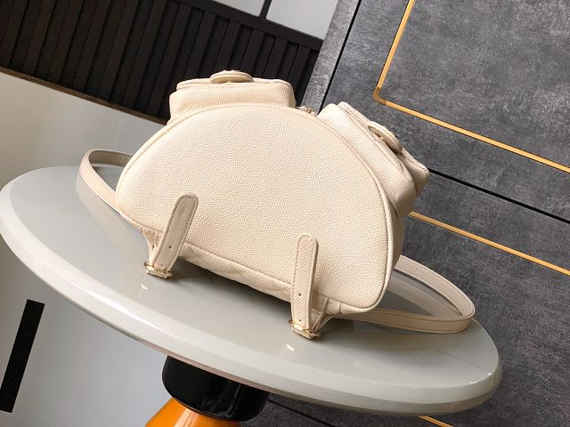 CC original grained calfskin backpack AS3860 apricot