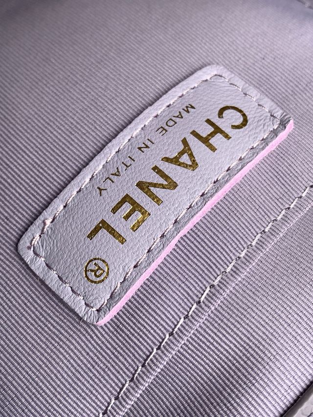 CC original grained calfskin backpack AS3860 purple