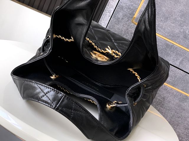 CC original lambskin hobo bag AS5411 black