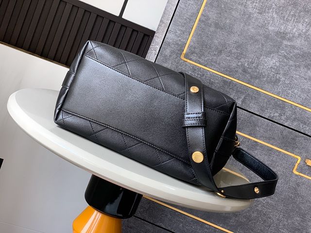 CC original lambskin large bucket bag AS5406 black
