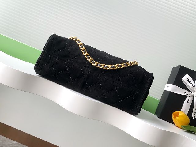 CC original suede shopping tote bag AS5303 purple