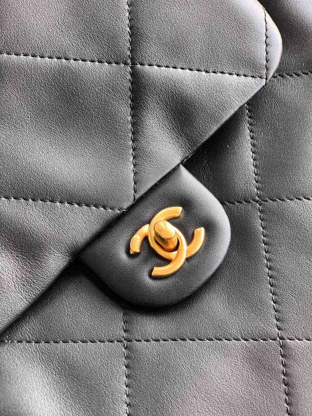 CC original calfskin large hobo bag AS54000 black