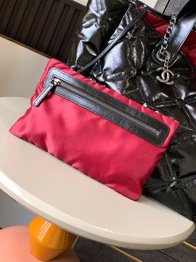 CC original calfskin shopping tote bag AS3355 black