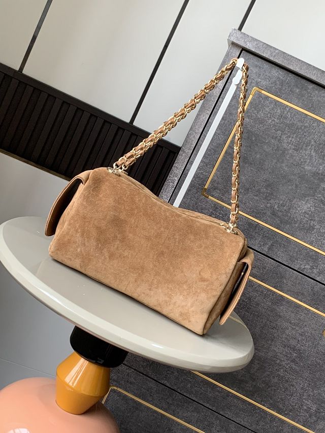 CC original suede bowling bag AS0501 brown