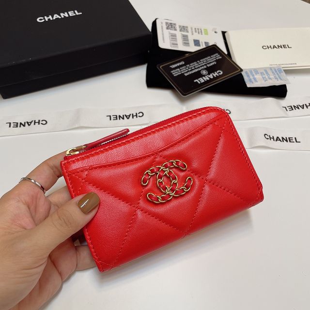 CC original lambskin card holder AP0919
