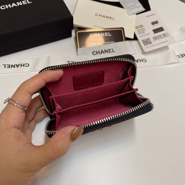 CC original lambskin card holder AP0945