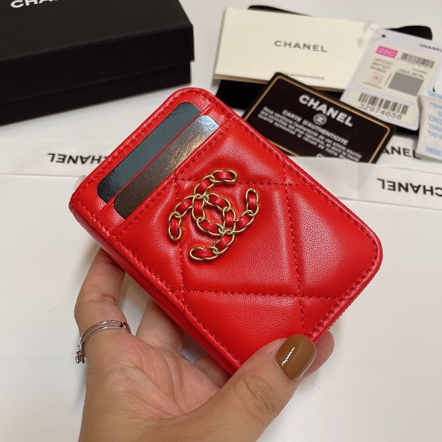 CC original lambskin card holder AP2701