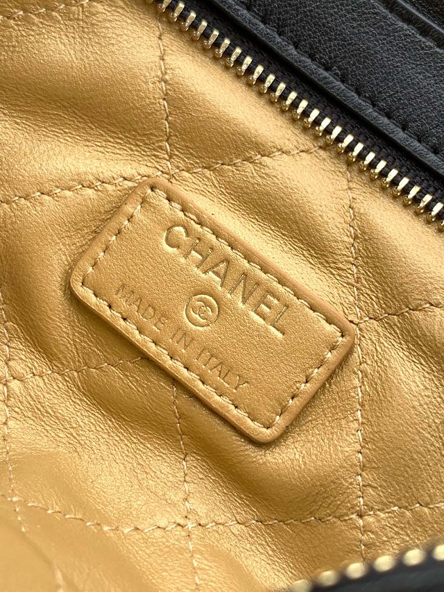 CC original lambskin clutch with chain AP4613 black