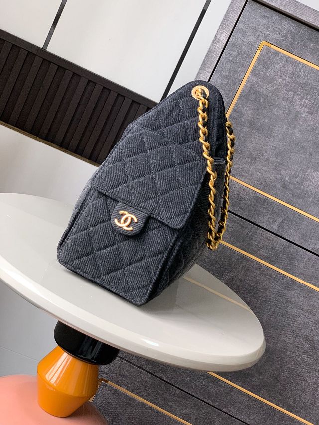 CC original denim 25 small handbag AS5293 black