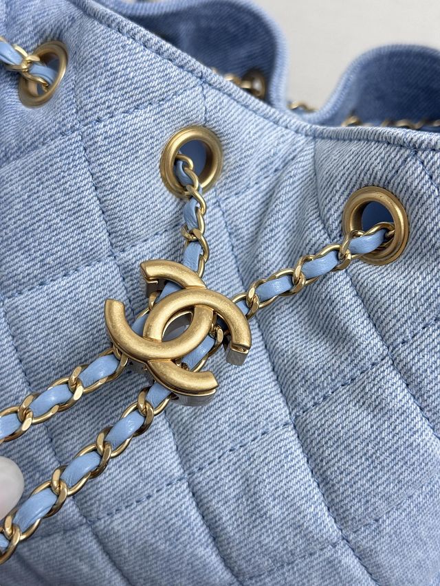 CC original denim 25 small handbag AS5293 blue