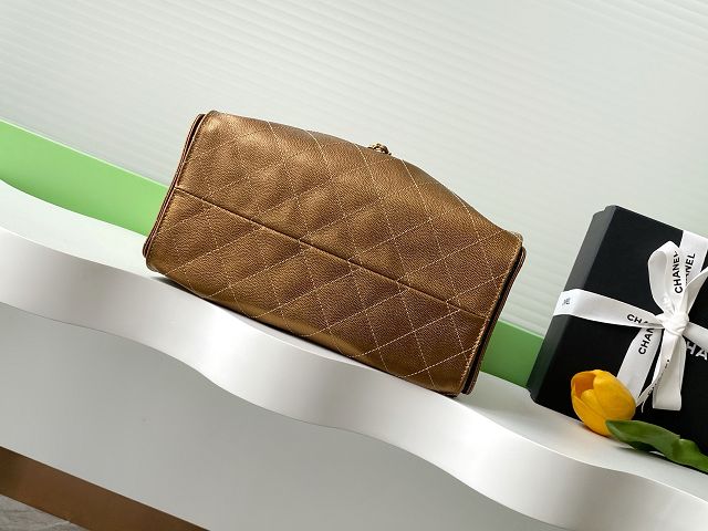 CC original grained calfskin 25 small handbag AS5293 gold