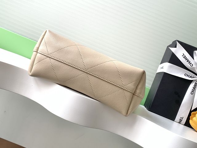 CC original lambskin hobo handbag AS5403 beige