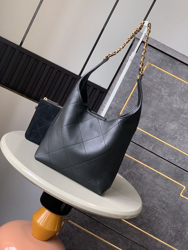 CC original lambskin hobo handbag AS5403 black