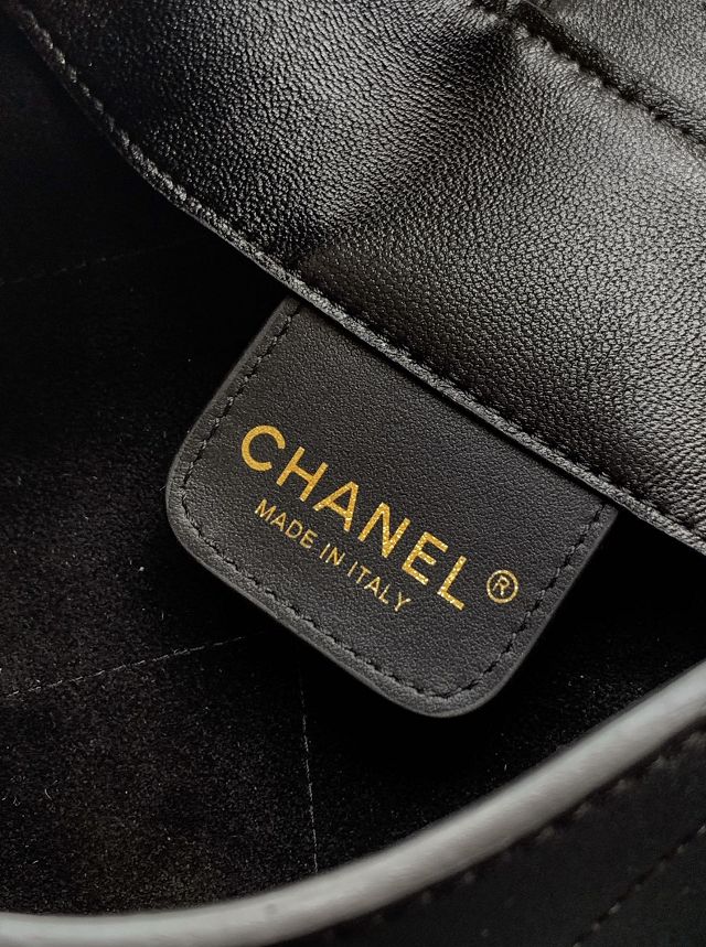 CC original lambskin hobo handbag AS5403 black