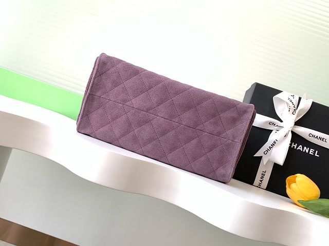 CC original suede 25 small handbag AS5293 purple