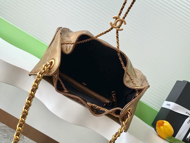 CC original grained calfskin 25 medium handbag AS5311 gold