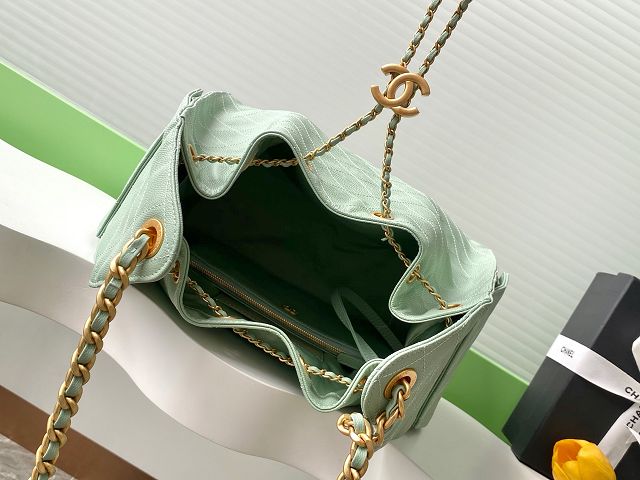 CC original grained calfskin 25 medium handbag AS5311 green