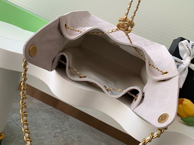 CC original suede 25 medium handbag AS5311 light grey