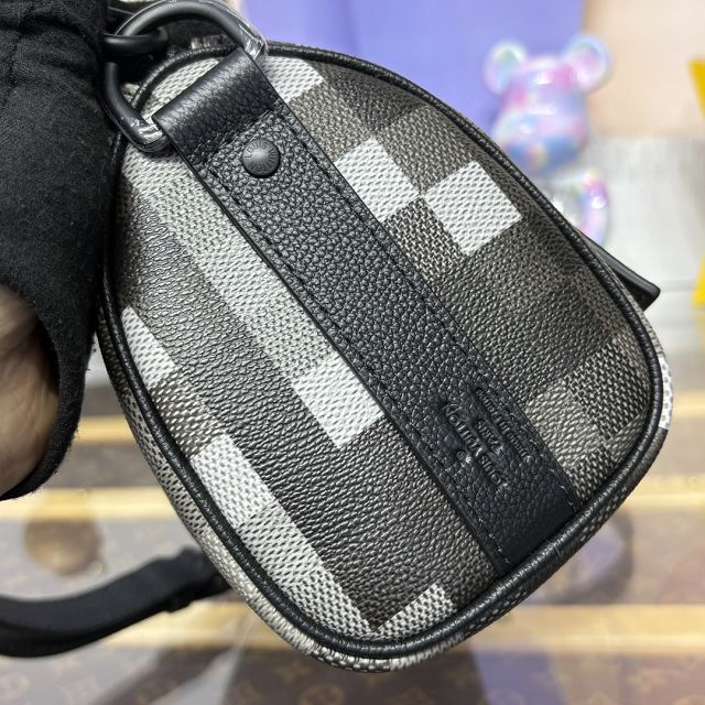 Louis vuitton original damier ebene keepall 25 M14919