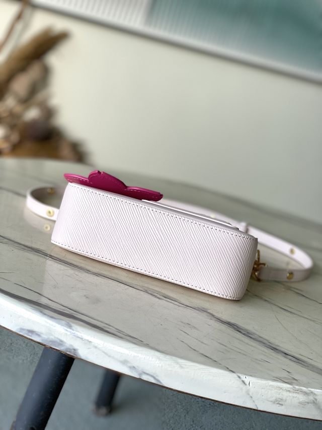 Louis vuitton original epi leather marellini bag M13101 white