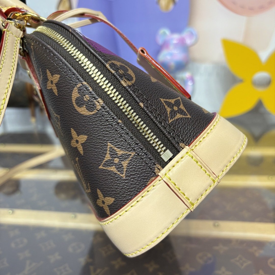 Louis vuitton original monogram canvas alma BB handbag P01917