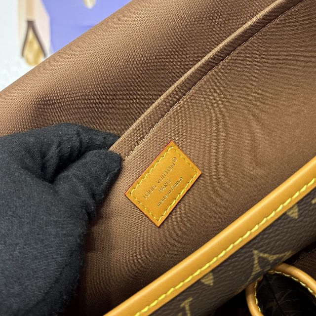 Louis vuitton original monogram canvas satchel messenger bag M14723