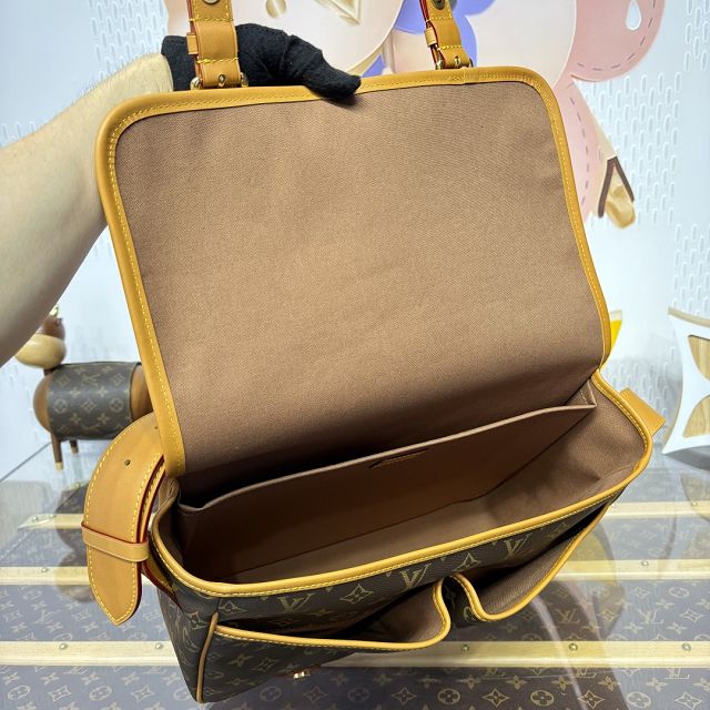 Louis vuitton original monogram canvas satchel messenger bag M14723