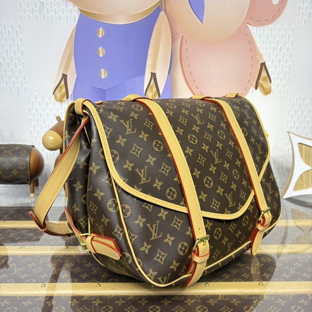 Louis vuitton original monogram canvas saumur GM M42252