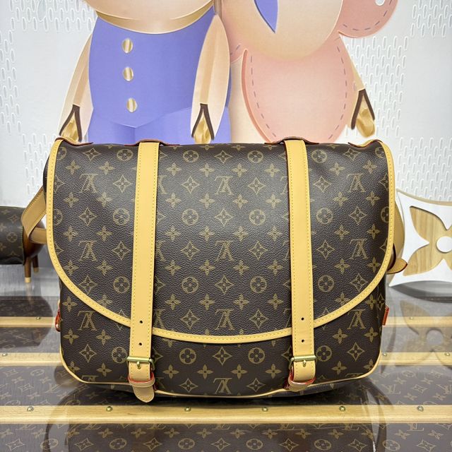 Louis vuitton original monogram canvas saumur GM M42252