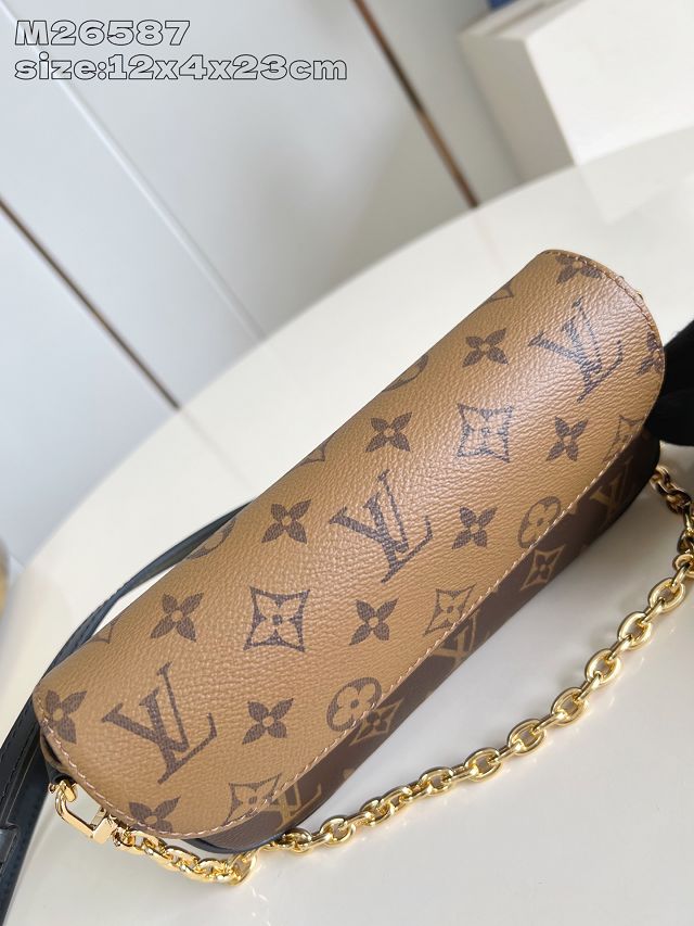 Louis vuitton original monogram reverse wallet on chain Ivy M26587