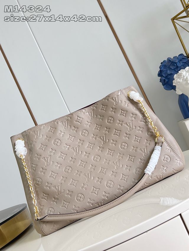 Louis vuitton original calfskin anytime MM M14658 grey