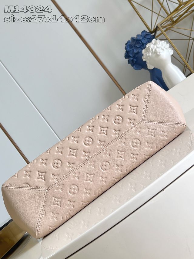 Louis vuitton original calfskin anytime MM M14658 sand