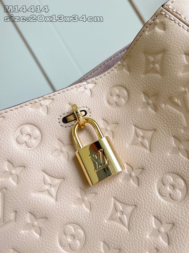 Louis vuitton original calfskin anytime PM M14659 sand