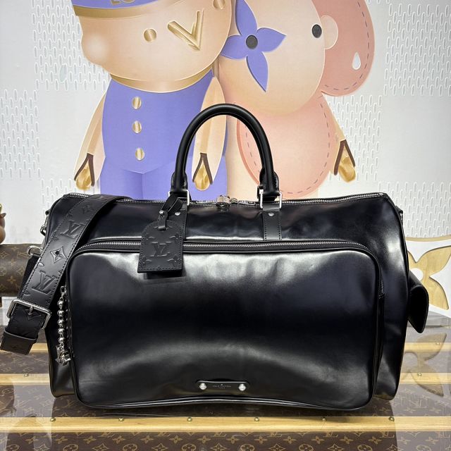 Louis vuitton original calfskin keepall cargo M13992 black