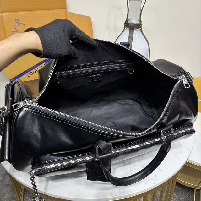 Louis vuitton original calfskin keepall cargo M13992 black