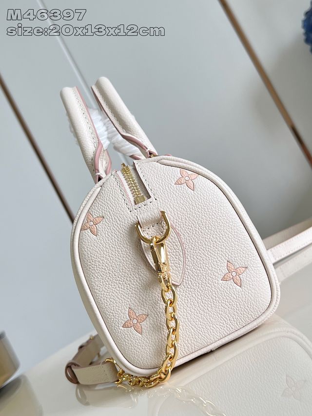 Louis vuitton original calfskin speedy 20 M14291 white