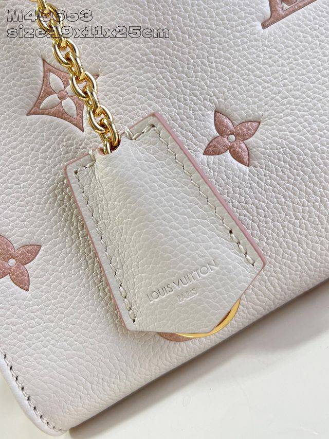 Louis vuitton original calfskin onthego pm M14403 white