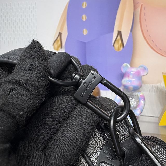 Louis vuitton original damier canvas nil city bag M14988 black