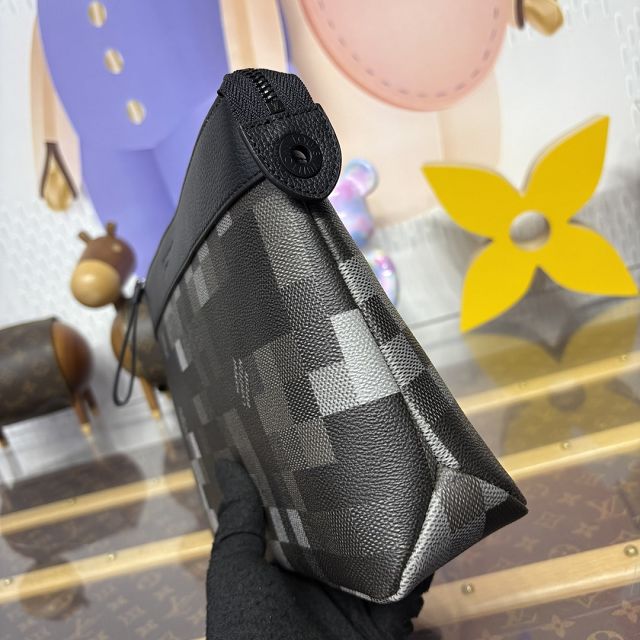 Louis vuitton original damier canvas pochette voyage souple M14926