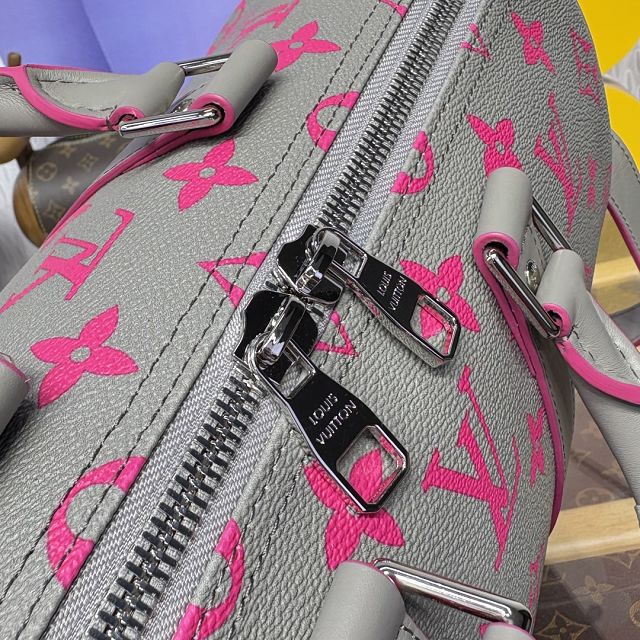 Louis vuitton monogram canvas keepall 35 M15023 grey