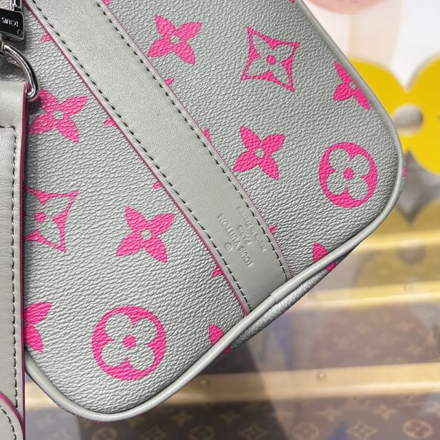 Louis vuitton monogram canvas keepall 35 M15023 grey