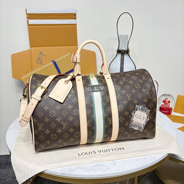 Louis vuitton original monogram canvas keepall 45 P01944