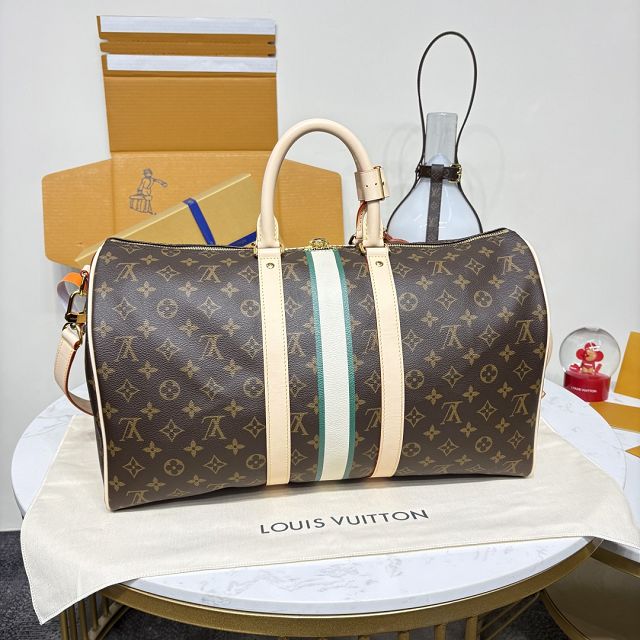 Louis vuitton original monogram canvas keepall 45 P01944